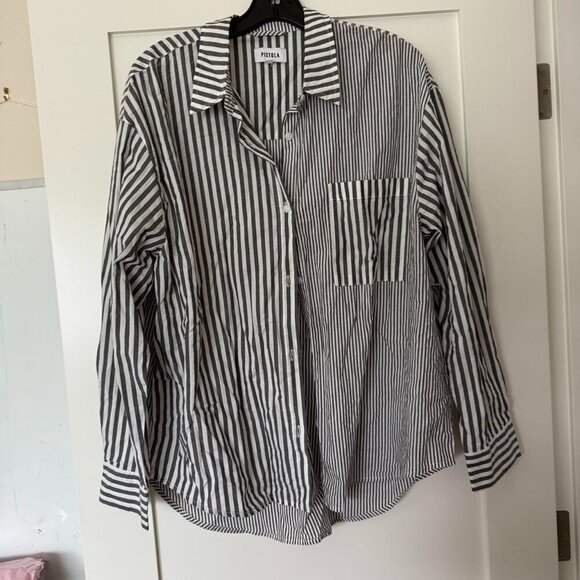 Pistola Striped Button Up Shirt - Picture 1 of 2